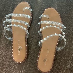 Studded sandals